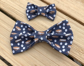 S’mores Pet Bow Tie