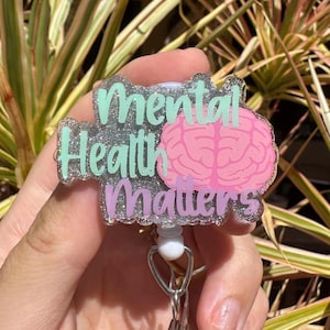 Mental health matters | Mental health matters badge reel | Nurse badge reel | Mental health nurse badge reel | Mental health badge reel