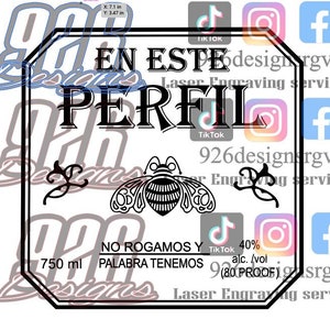 Carin leon svg / patron tequila svg