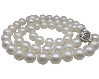 Genuine Natural Freshwater Pearl & Turquoise Necklace 16-18" Dia 6mm Genuine Natural Freshwater Pearl & Turquoise Necklace 16-18" Dia 6mm