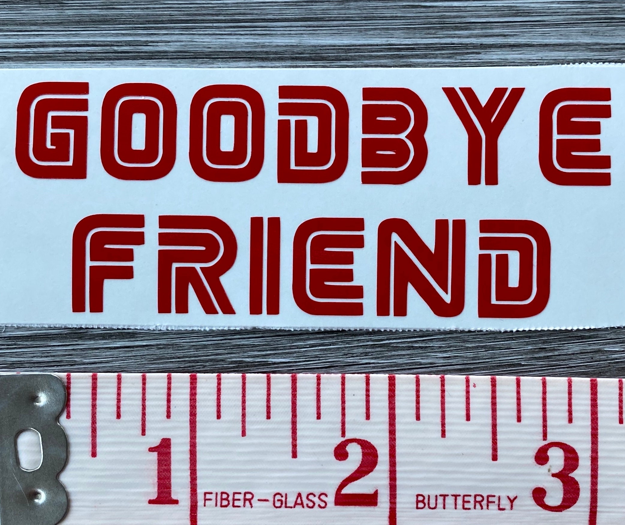  Elliot Alderson: Hello, friend (Mr. Robot) Bumper Sticker Vinyl  Decal 5 inches : Sports & Outdoors