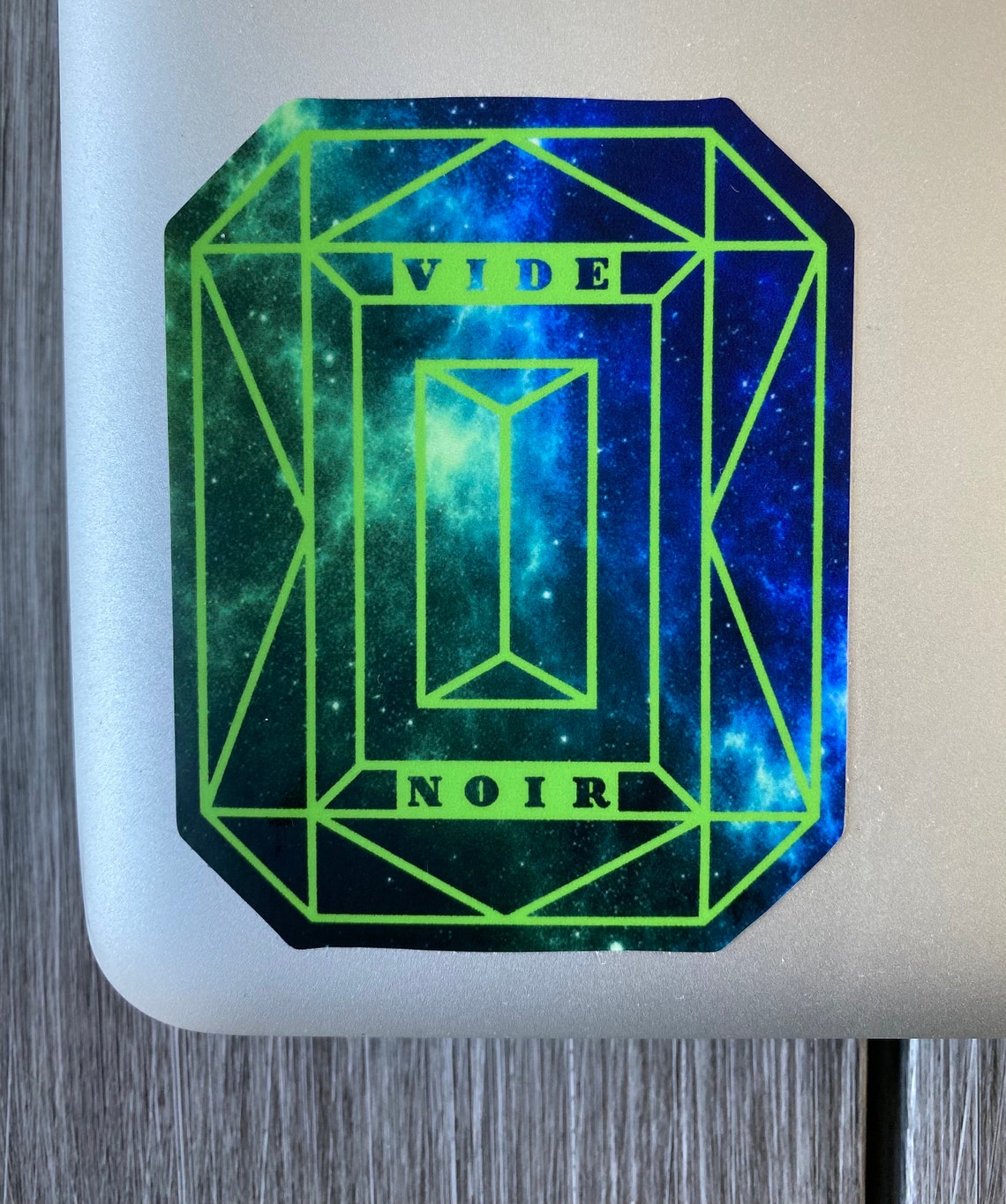 Lord Huron Emerald Star // Vide Noir Matte Sticker Etsy