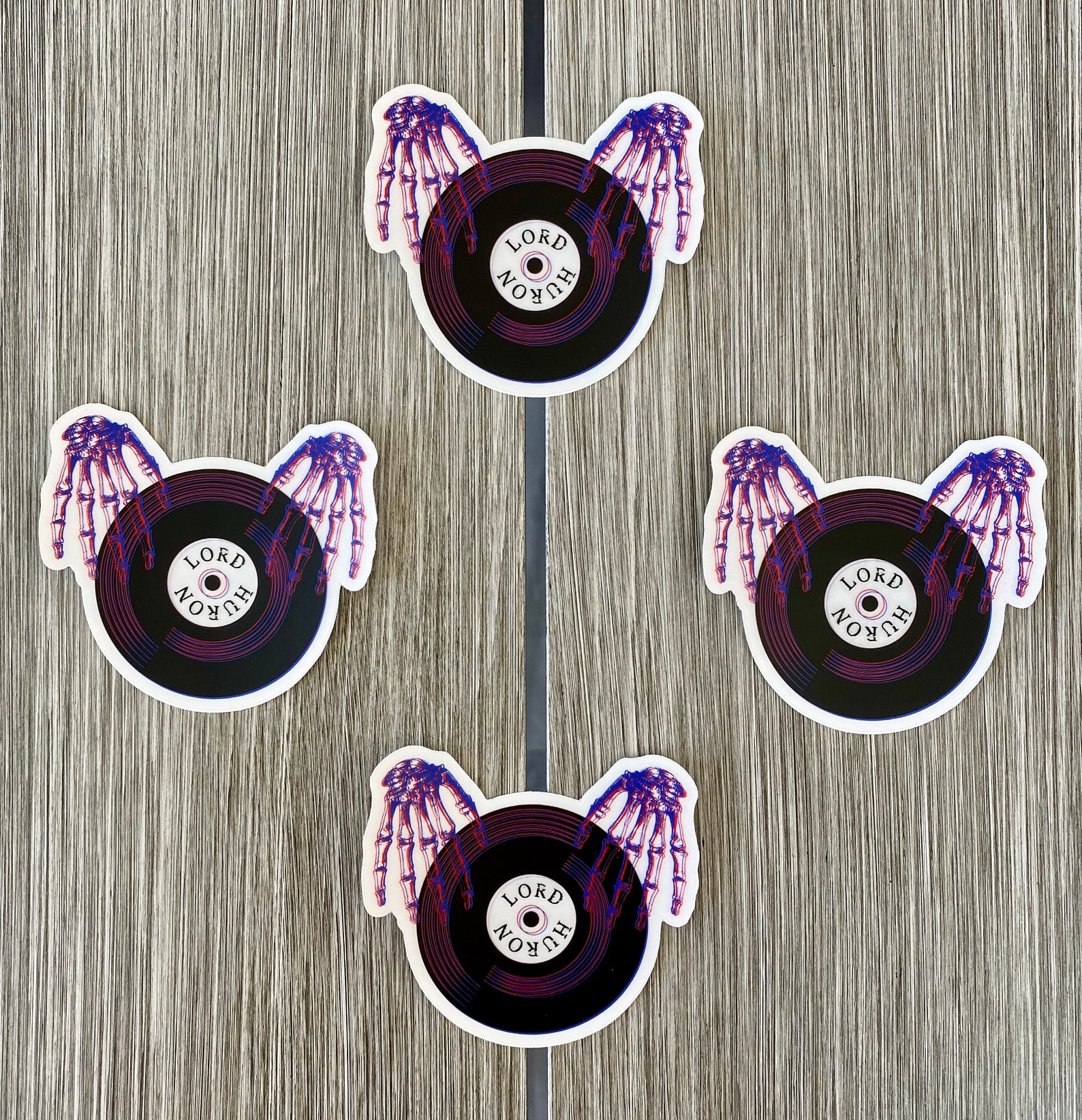 Lord Huron Vinyl Clear Matte Sticker Etsy