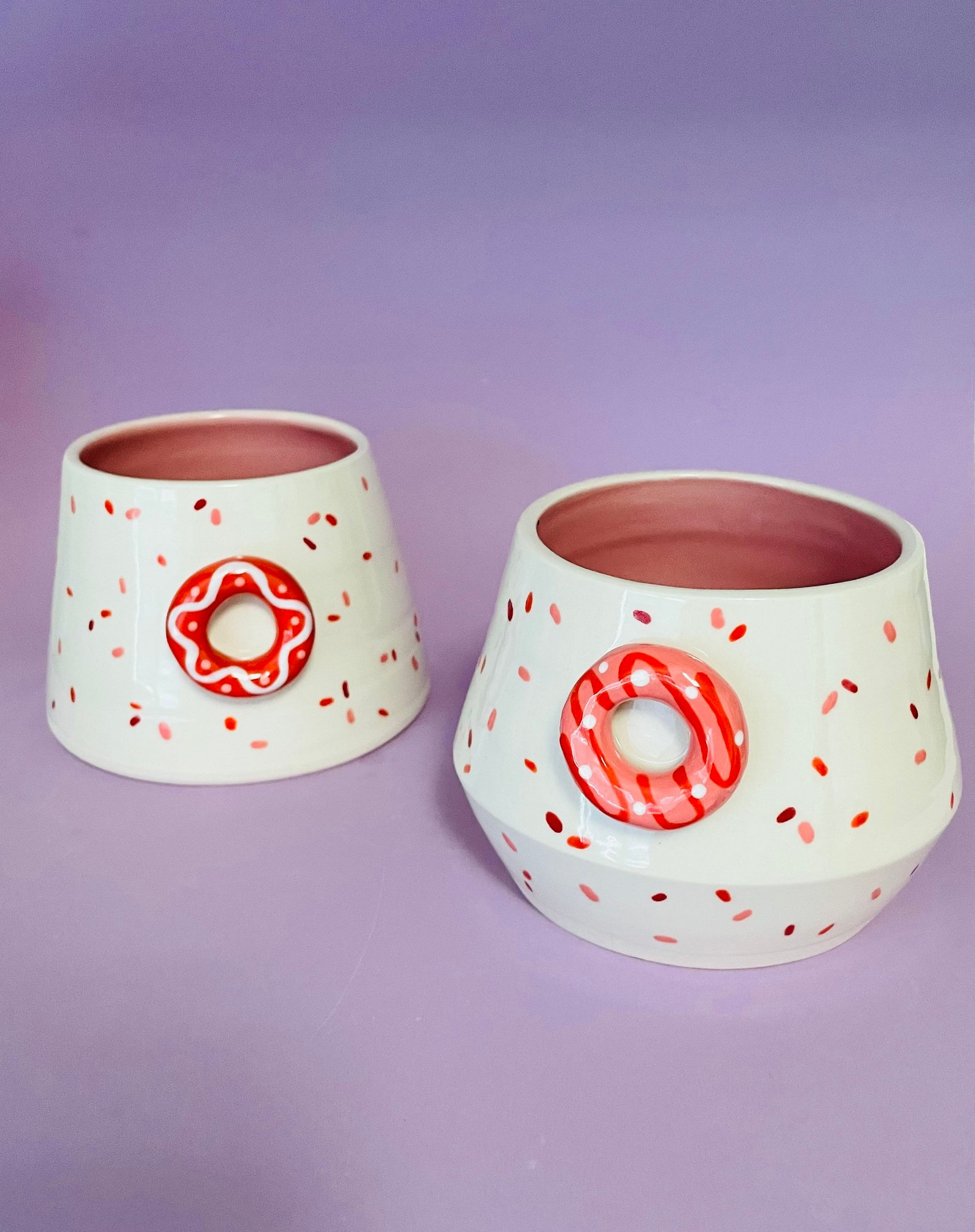 100 handmade ceramic donut planter Etsy