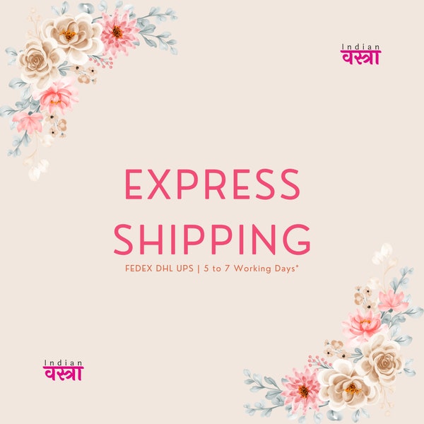 Express Shipping, Fast Shipping, International Shipping