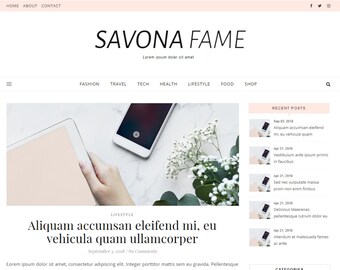 Savona Fame Wordpress Thème