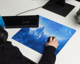 Winter Castle Gaming Mouse Pad