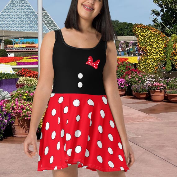 red and white polka dot skater dress white christmas dresses CC Black and Red Skater Dress Christ Couture Brand