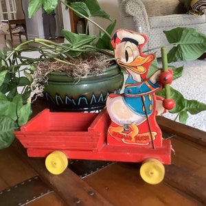 Fisher-Price Toys #400 Donald Duck Drum Major