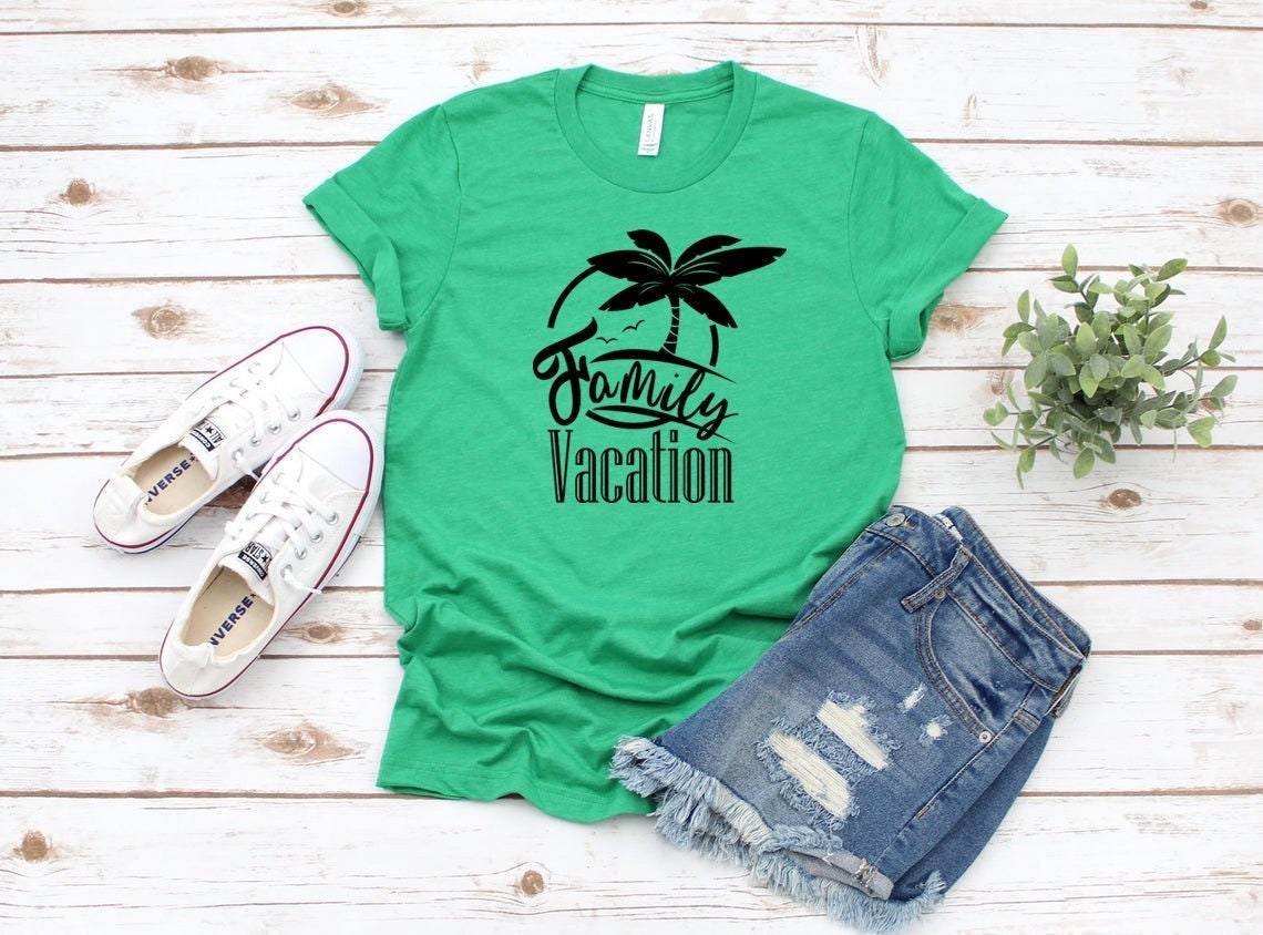 Family Vacation Graphic Tee Summer Shirt Summer Shirt Etsy