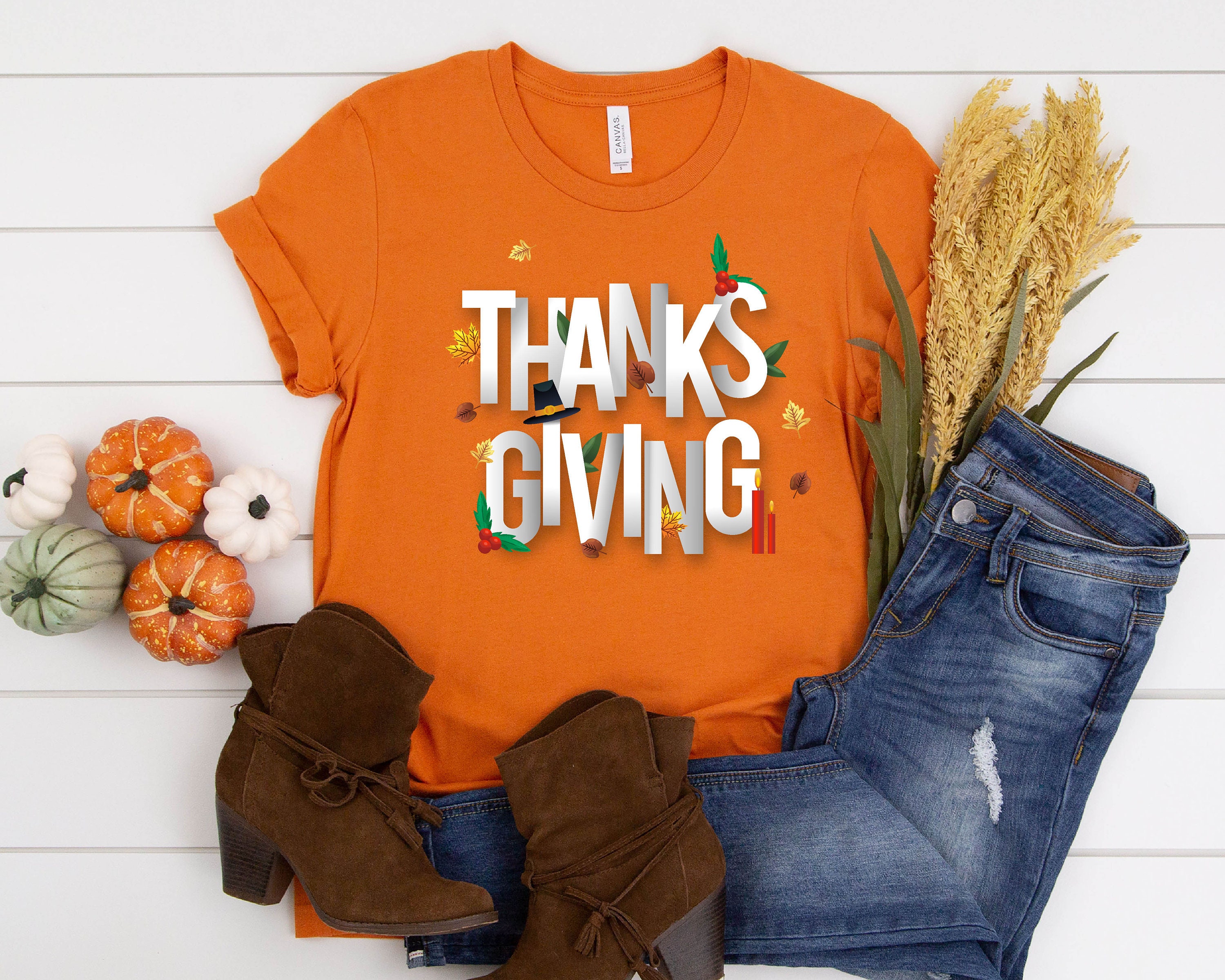 Thanksgiving Shirt Thanksgiving Shirts Thanksgiving T Etsy