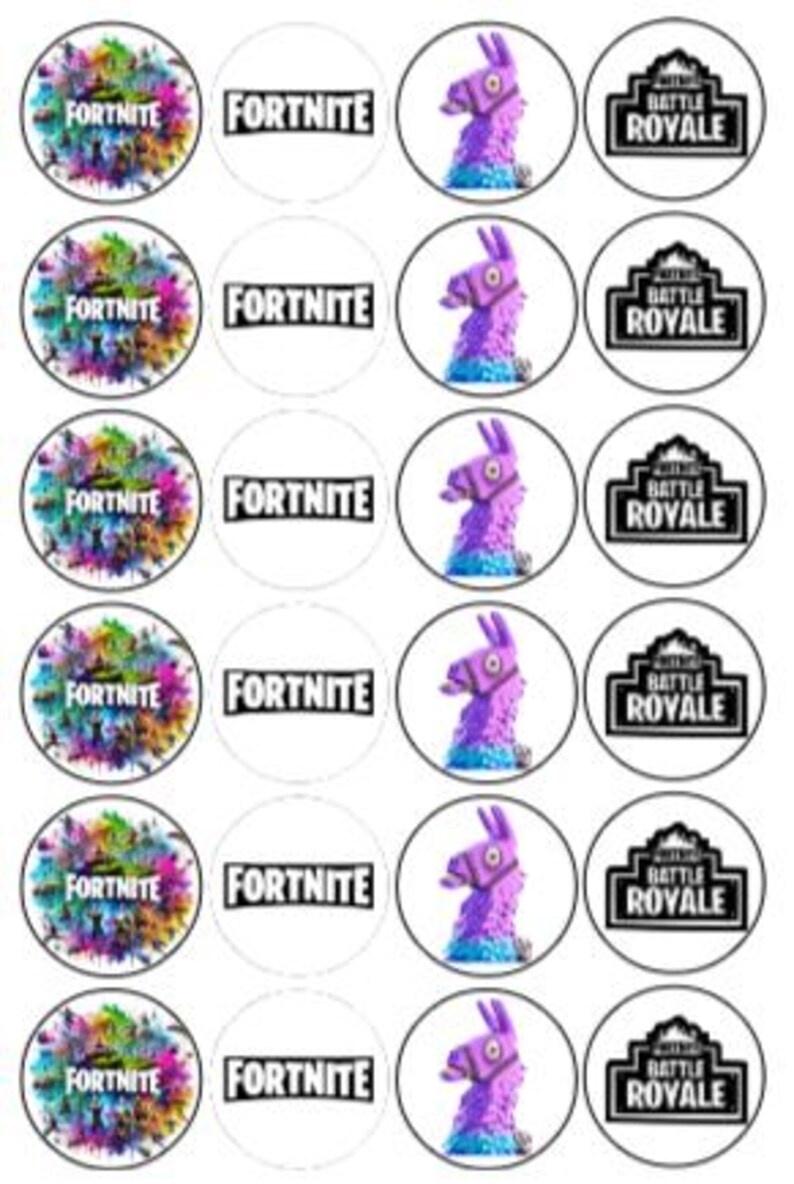 Gamer Edible Images PRECUT - Etsy