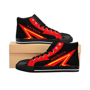 Zapatillas de alta caña de los hombres zapatos de estilo | Etsy España
