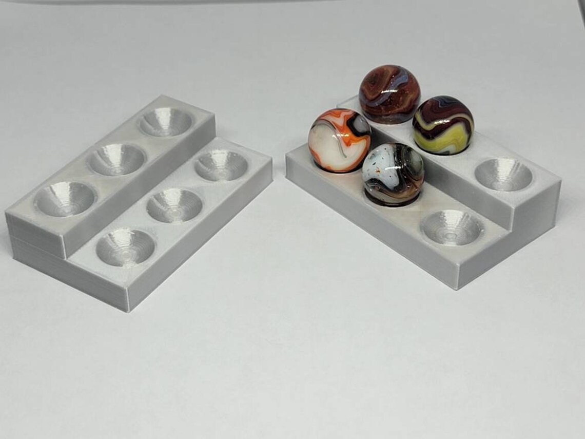 Pack of 2 Marble Displays 2 Tier Holds 6 Marbles Each - Etsy