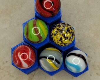 Bulk Assorted 16mm Premium Toy Player Marbles 5/8 Inch Glass 25 to