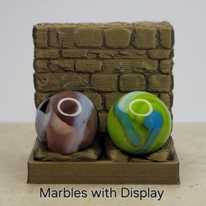 Glass Marbles with Display - Game Marble lot 5172