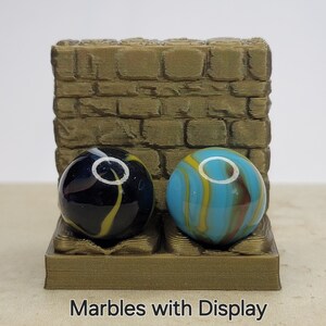 Glass Marbles with Display - Game Marble lot 5167