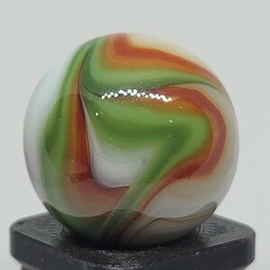 Glass Marble Green Dragon .7&quot; Collectible Game Marble lot #3219