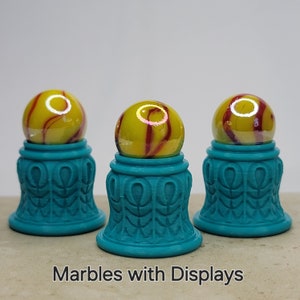 Glass Marbles with Displays - Game Marble lot 5154