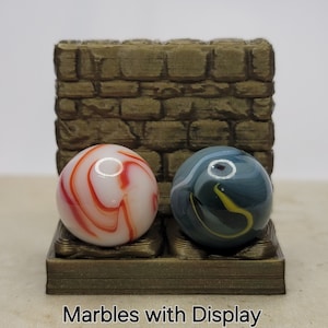 Glass Marbles with Display - Game Marble lot 5175