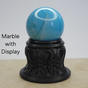 Glass Marble 1&quot; with Display - Game Marble lot 5234