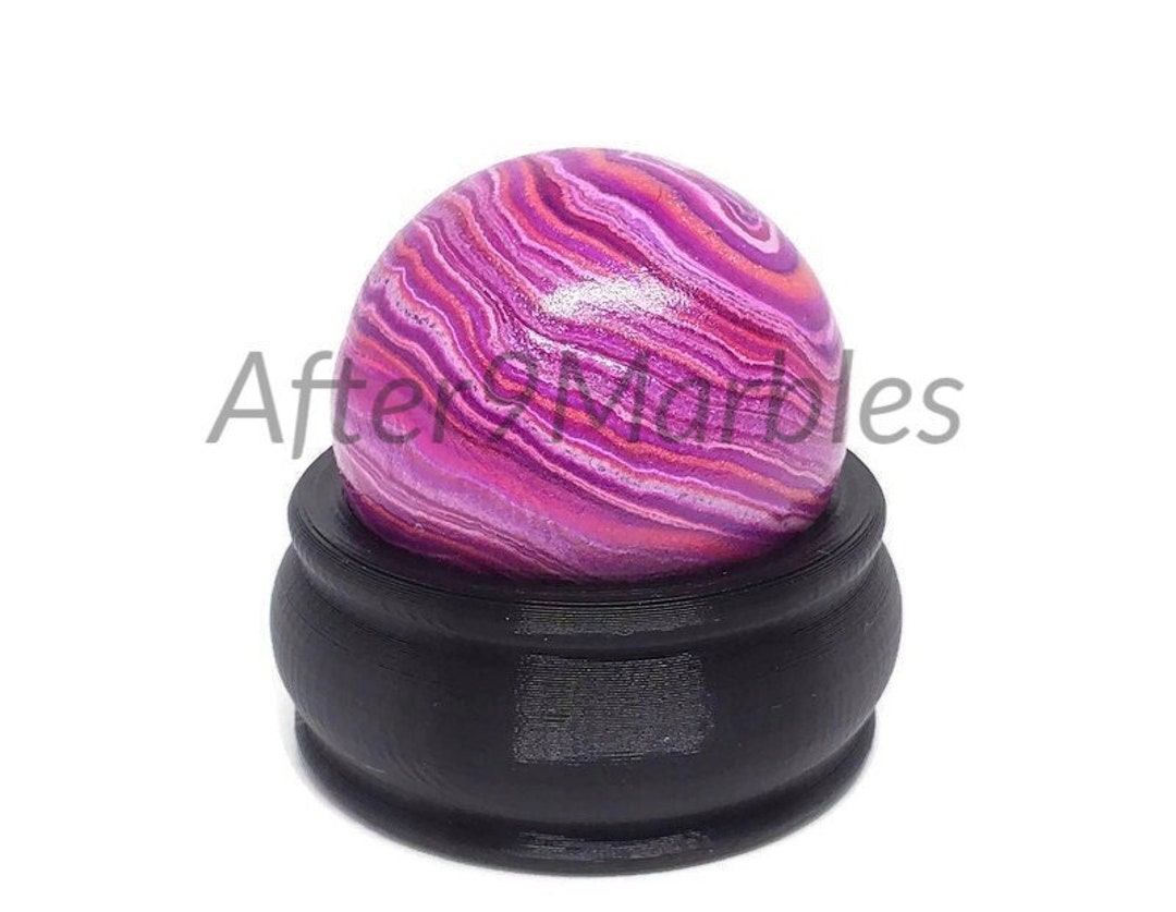 Choose a Color Pack of 3 Collectors Marble Display Rings - Sphere ...