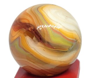 Six Pack Jabo Classic Marbles Hand Picked Collector Marbles  L1958 FREE SHIPPING 