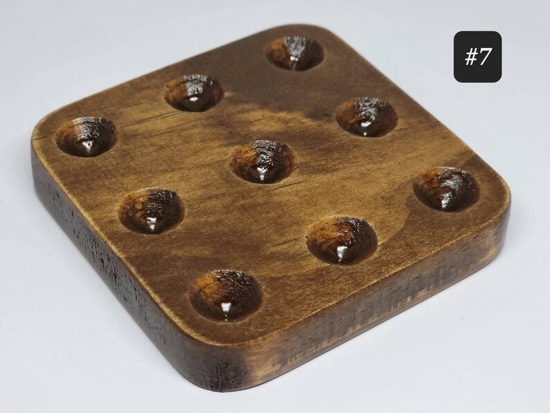 Marble Display Holds 6 Marbles up to 3/4 New Design - Etsy