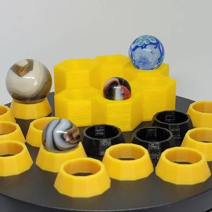 Lot of 15 Marble Displays lot # 2747 Sphere stands and holders for 3/4" marbles