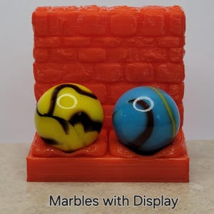 Glass Marbles with Display - Game Marble lot 5269