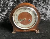 Original Vintage Smiths Chiming Mantel Clock Chimes - Good working order