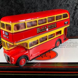 EFE 1/76 Scale Model Bus 15603 Routemaster Bus - Black Prince