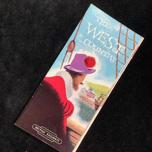 Ulotka reklamowa BR Railway z lat 50. XX wieku – The West Country