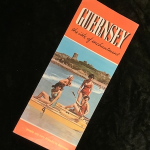Oryginalna ulotka British Railways Southern Guide z lat 60. XX wieku – Guernsey