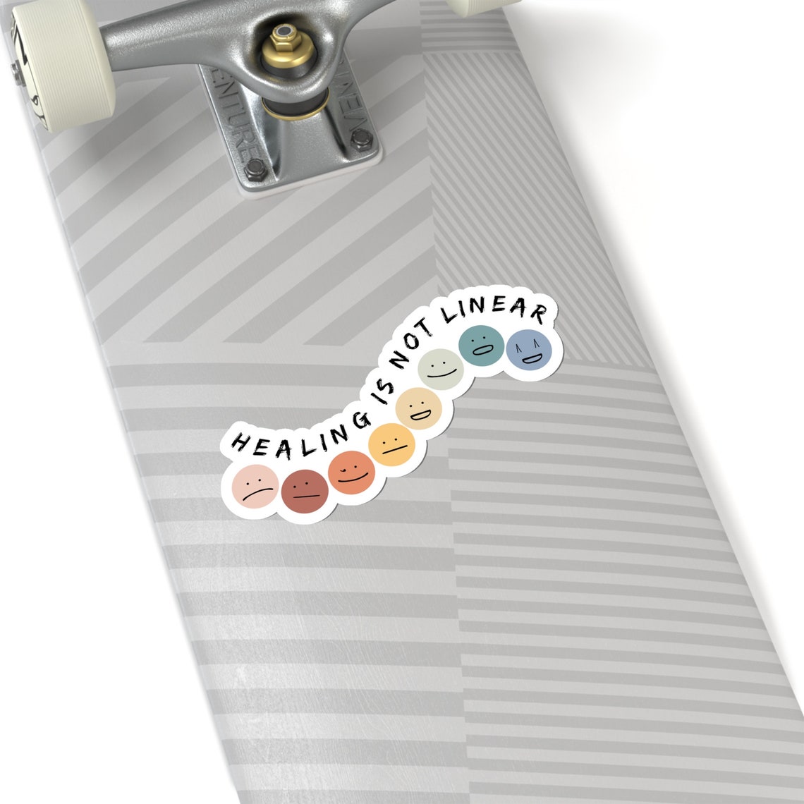 Healing is Not Linear Sticker, Mental Health Awareness, Positivity ...