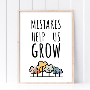 Dekorationspaket för klassrum, boho-posters, inspirerande väggkonstpaket, digitaltryck för grundskolan, barnrumstryck bild 3