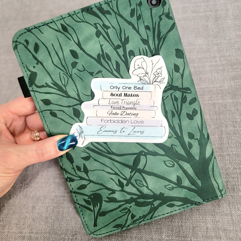 Book Trope Sticker Light Academia Sticker Romance Reader - Etsy