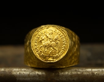 Mens Roman Soldier Ring - Etsy