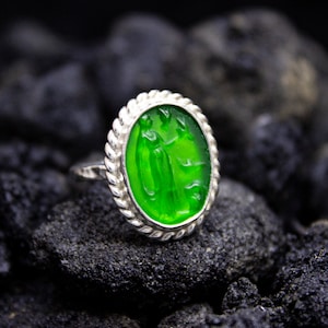 Aphrodite Intaglio Silver Ring | 925 Sterling Silver | Ancient  Signet Aphrodite / Venus Ring | Greek Goddess Intaglio Ring by Pellada