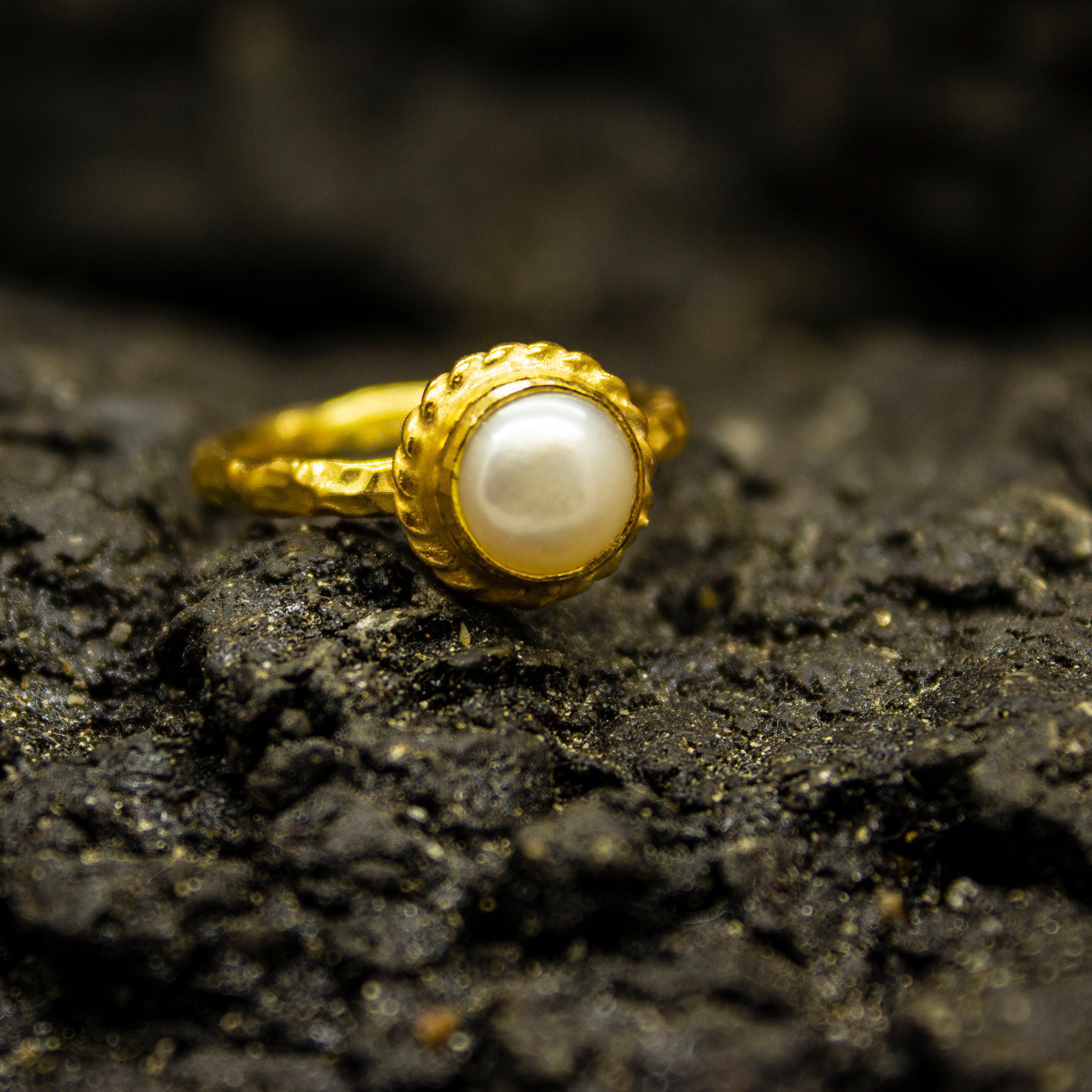 Beautiful Real Pearl Ring – Buy organic Dry Fish | Safe Dry Fish | Pearl  Jewellery | Barmis Achar