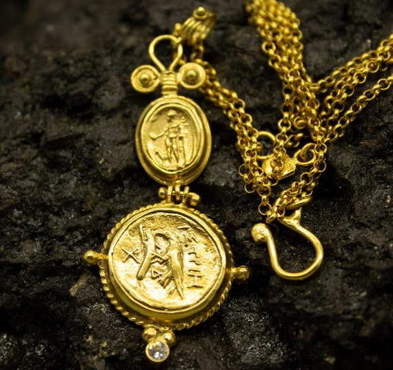 1924 $20 Saint-Gaudens Gold Double Eagle Coin Pendant,10K Yellow Gold Bezel  | eBay