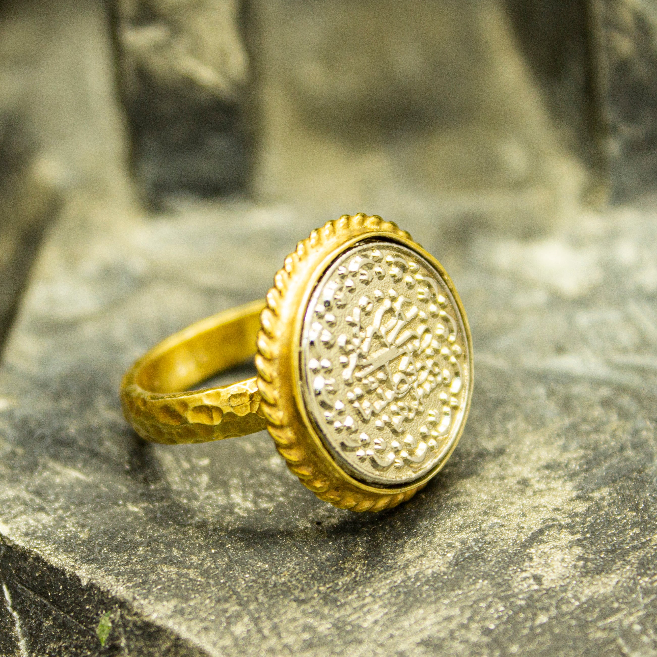 Anatolian Coin Ring | 24K Gold Plated 925 Sterling Silver | Ancient ...