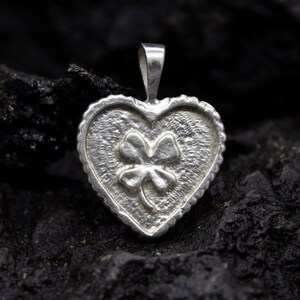 Ancient Lucky Clover Pendant | 24K Gold Plated 925 Sterling Silver ...