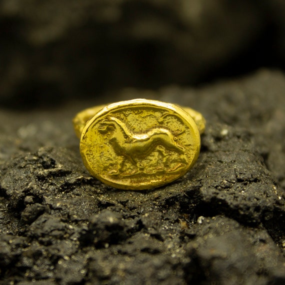 Etsy lion ring deals