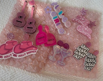 Nashville Girls Trip Earrings - Dangle earrings - Stud Earring - Quirky Earring - Gifts - Gifts For Friends - Night Out Idea - Free Shipping