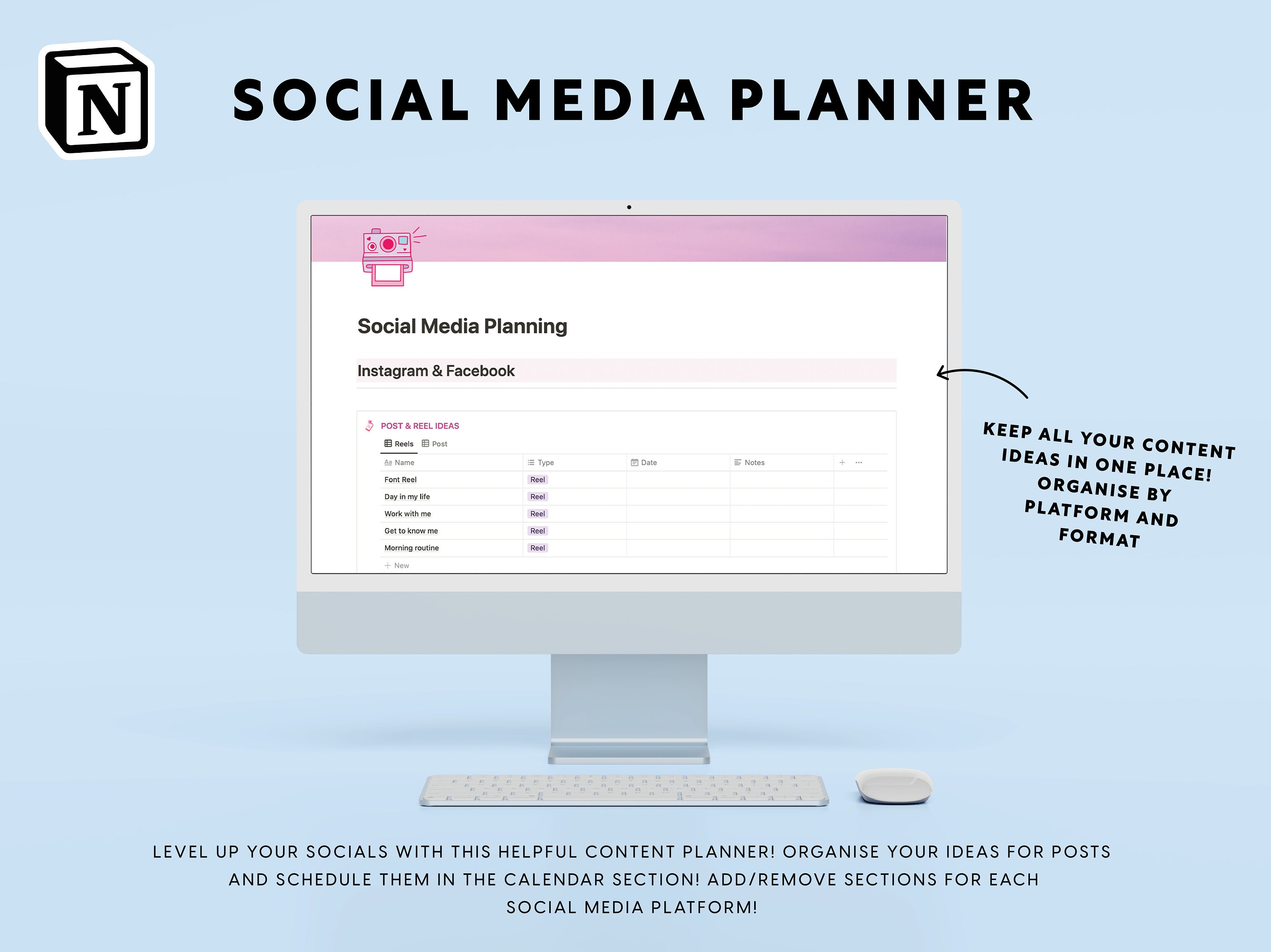 The Ultimate (and Cutest!) Notion Dashboard & Client Portal Template ...