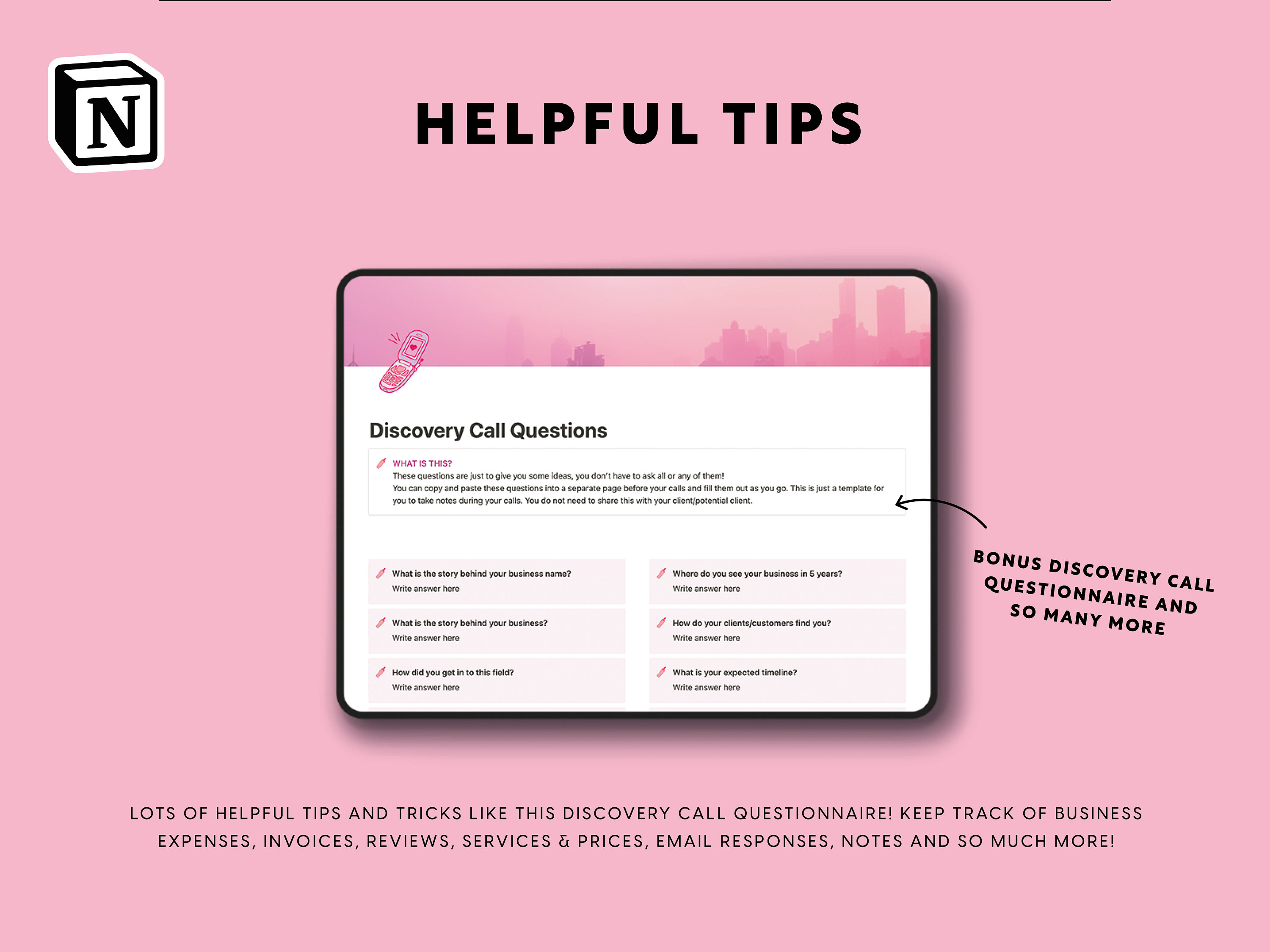The Ultimate (and Cutest!) Notion Dashboard & Client Portal Template ...