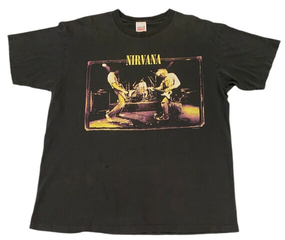 VTG 1996 Kurt Cobain Nirvana Muddy Banks T-Shirt