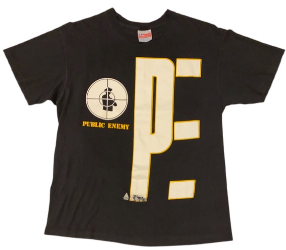 VTG 90s Public Enemy Rap Hip-Hop T-Shirt