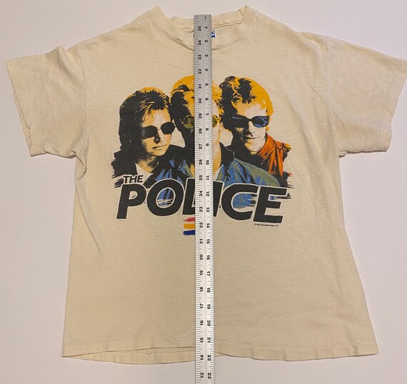 1983 The Police Band Tour Merch T-Shirt - image 7